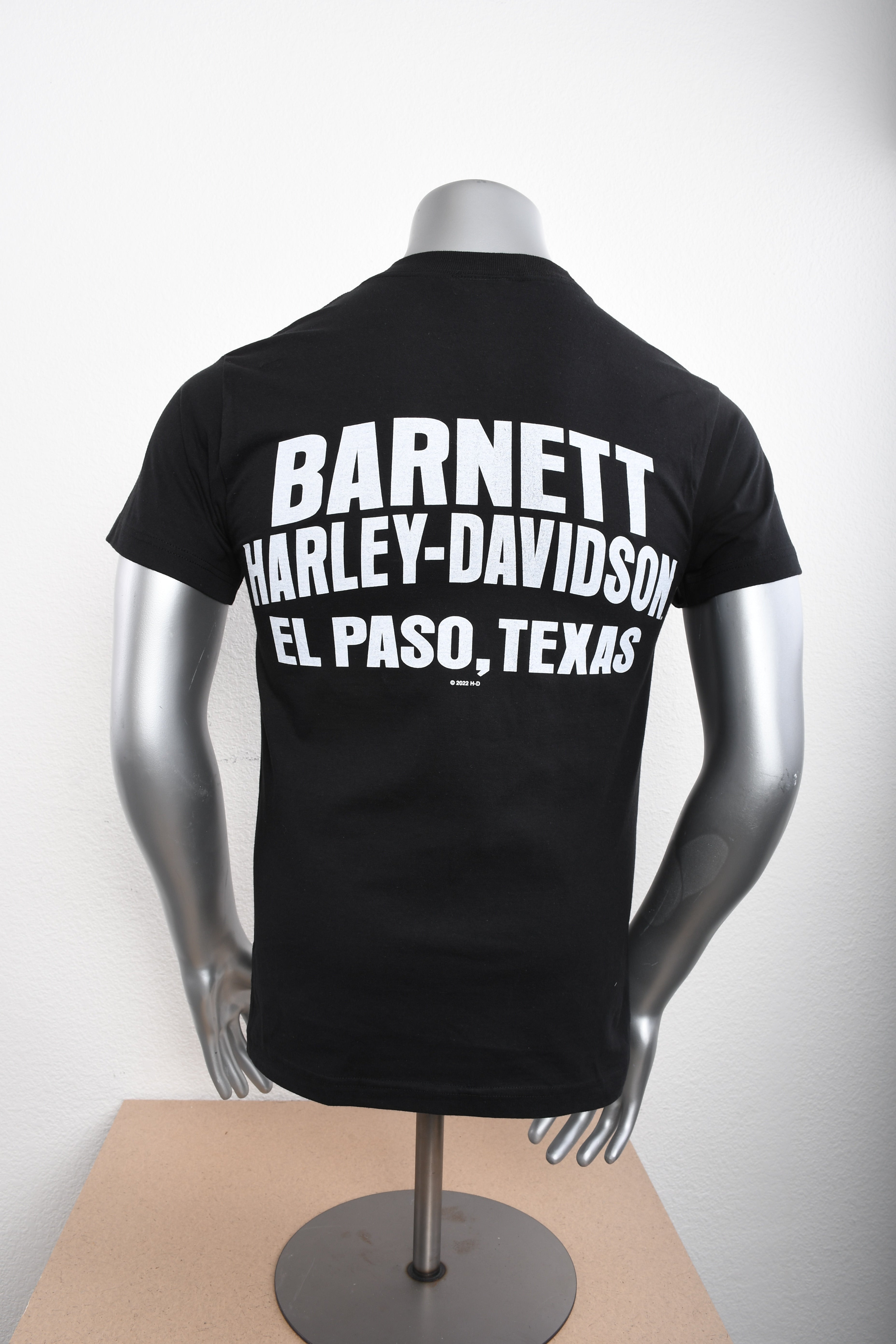 Licensed Product Mens Long Logo Orange Black Short Sleeve T-Shirt