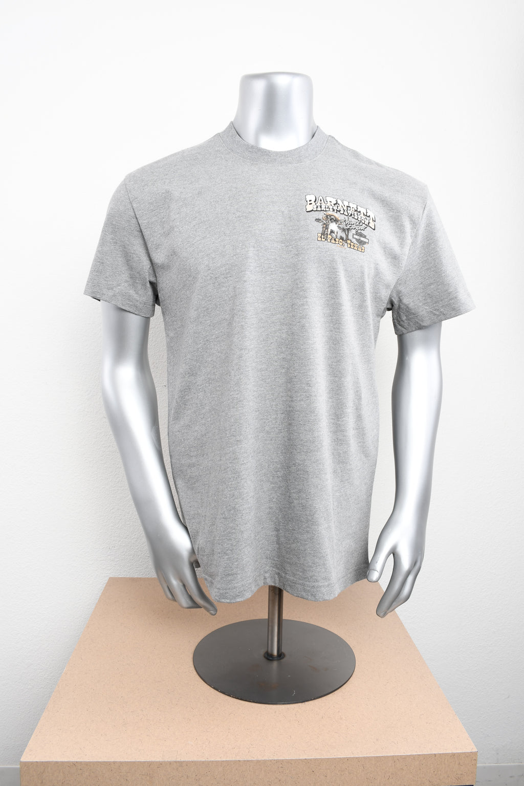 Licensed Product MENS MEXICAN BANDIT MINI CREST FRONT GREY INK GREY S/S TSHIRT