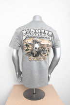 Licensed Product MENS MEXICAN BANDIT MINI CREST FRONT GREY INK GREY S/S TSHIRT