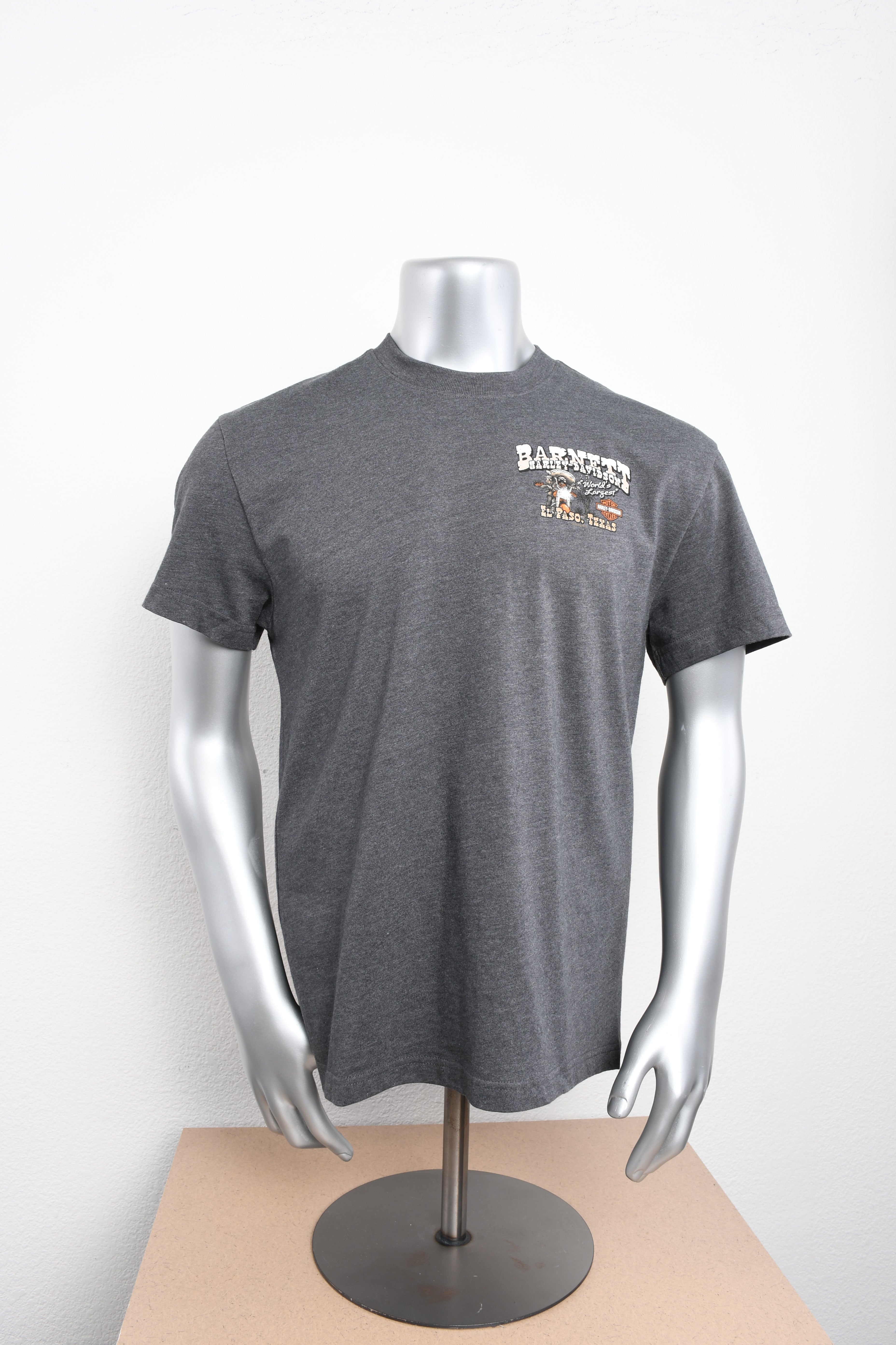 Licensed Product Men's Mexican Bandit Mini Crest Front Orange Ink Charcoal Short Sleeve T-Shirt Main image