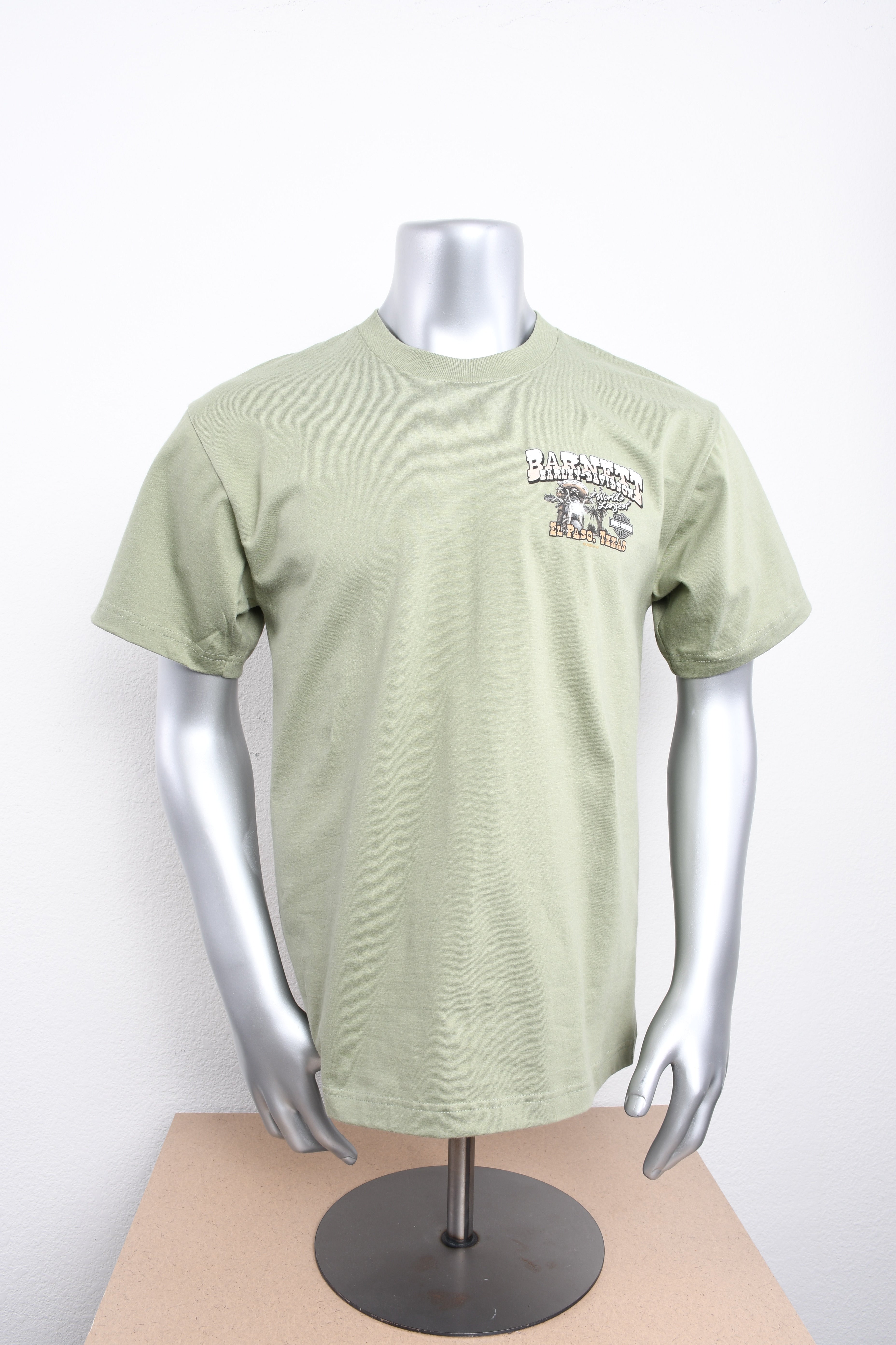 Licensed Product MENS MEXICAN BANDIT MINI CREST FRONT GREY INK GREEN S/S TSHIRT