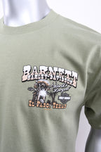 Licensed Product MENS MEXICAN BANDIT MINI CREST FRONT GREY INK GREEN S/S TSHIRT