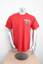 Licensed Product MENS MEXICAN BANDIT MINI CREST FRONT GREY INK RED S/S TSHIRT