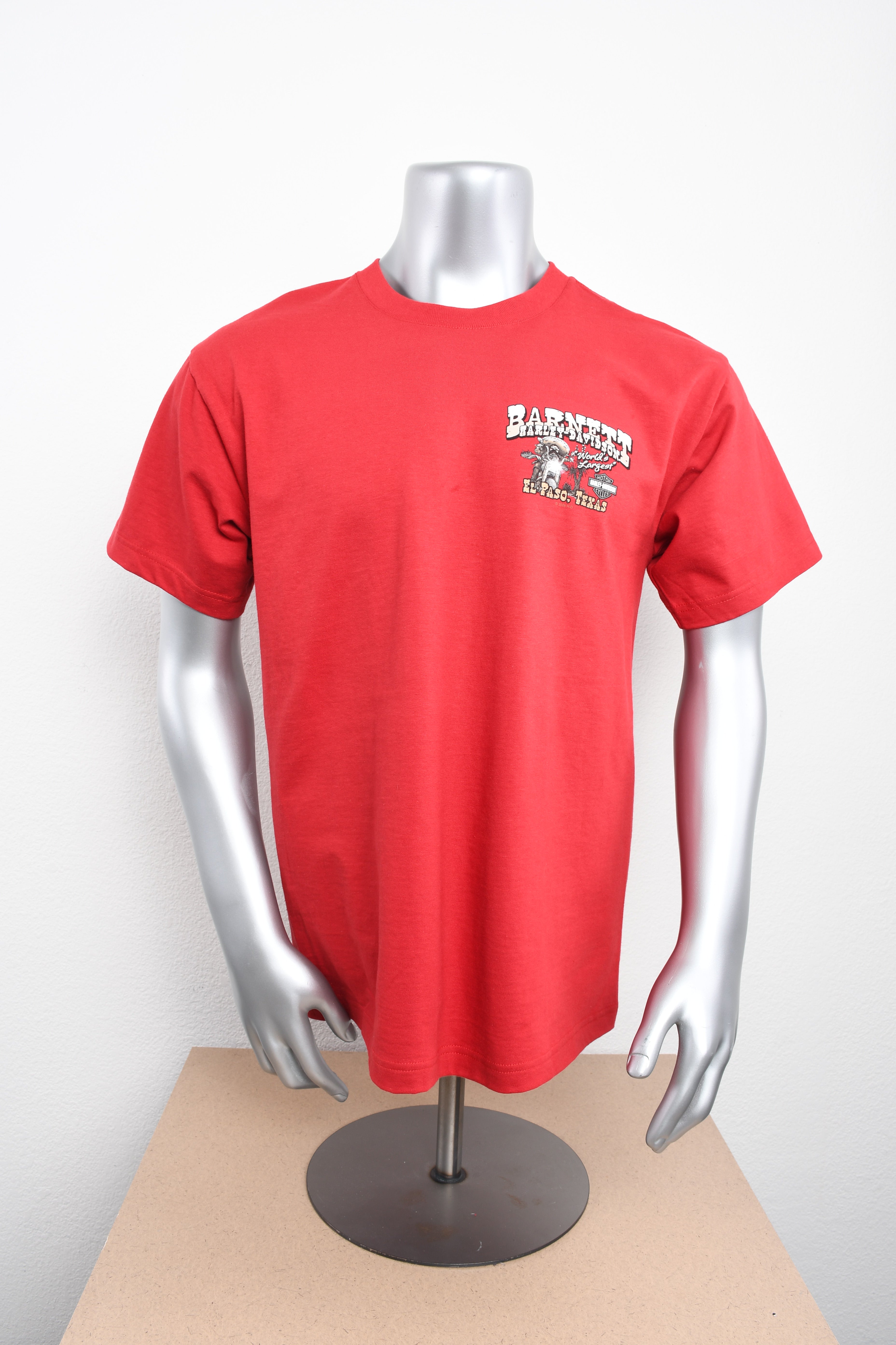 Licensed Product MENS MEXICAN BANDIT MINI CREST FRONT GREY INK RED S/S TSHIRT