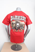 Licensed Product MENS MEXICAN BANDIT MINI CREST FRONT GREY INK RED S/S TSHIRT