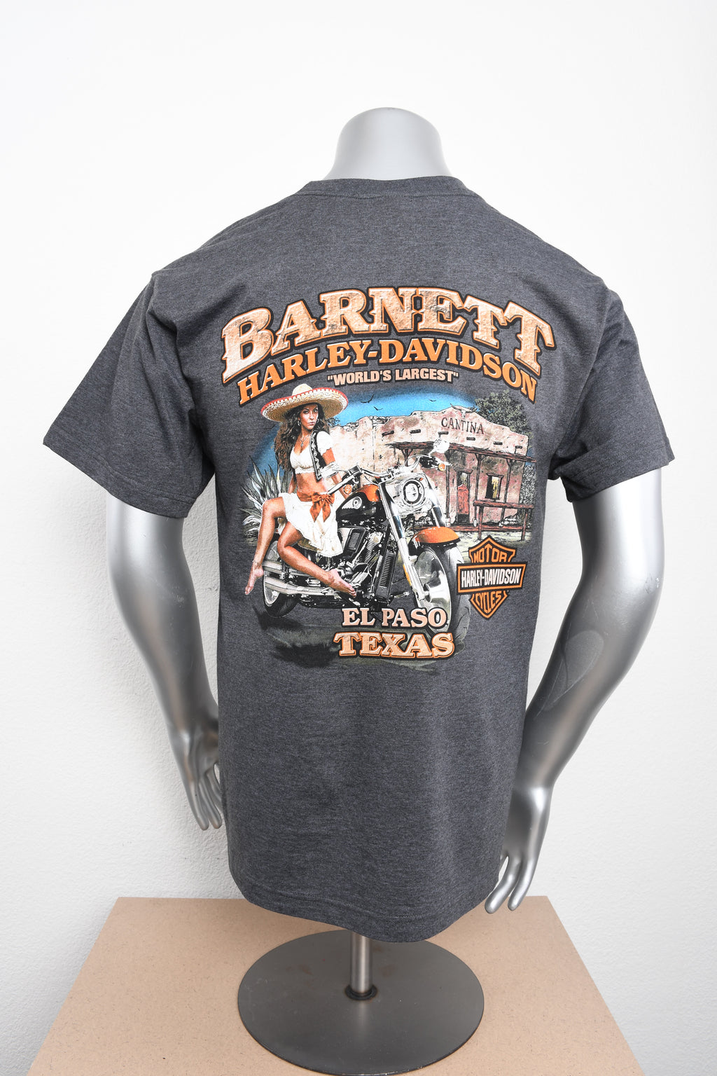 Licensed Product MENS #1 SKULL CREST FRONT MAMACITA CHARCOAL S/S T-SHIRT