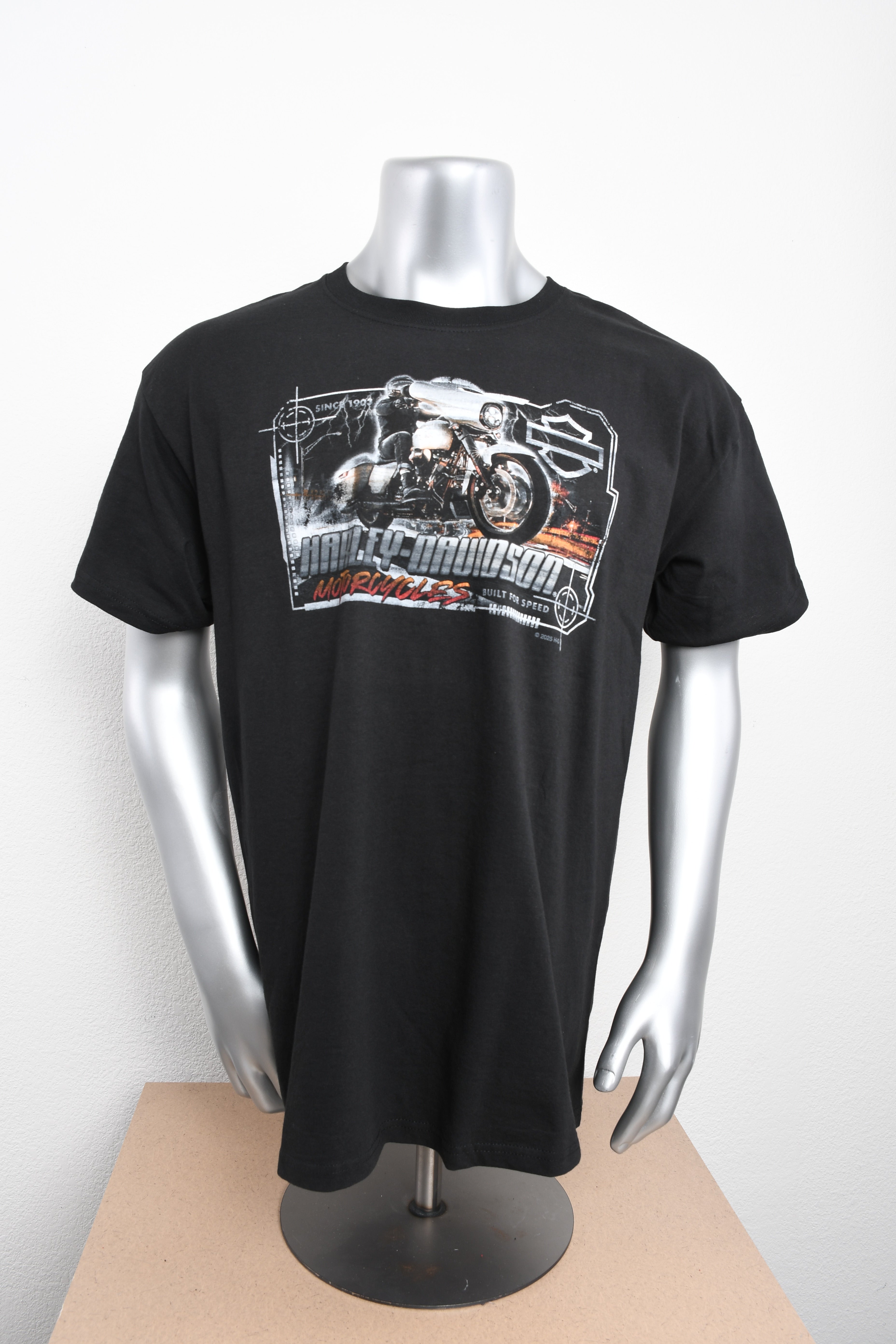 Licensed Product LAUNCHED S/S BLACK MENS