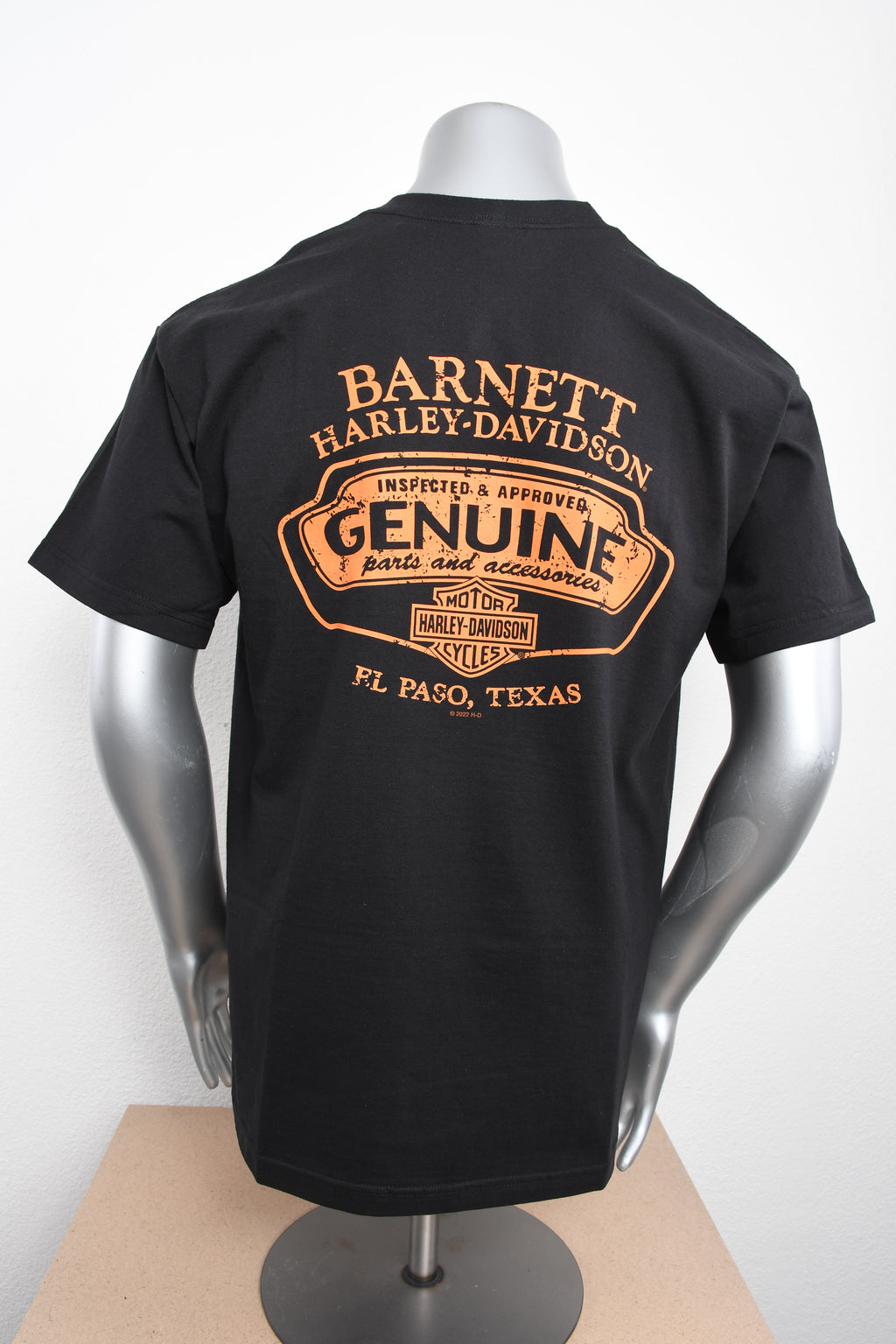 Licensed Product SHIELDED ADT BLACK POCKET T