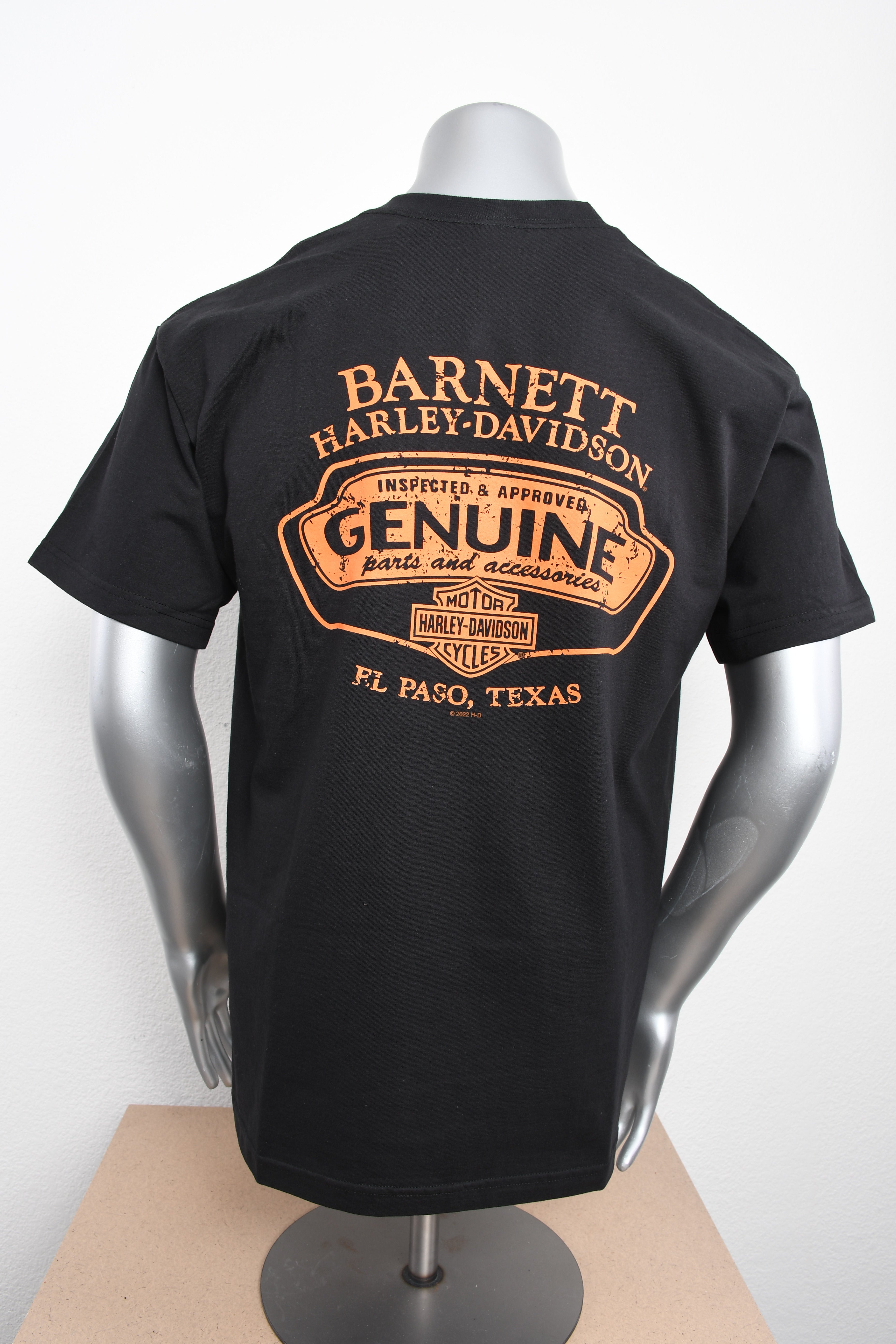 Licensed Product SHIELDED ADT BLACK POCKET T