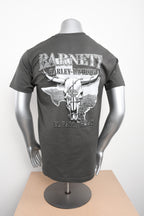 Licensed Product BARNETT BLK/WHT STEER SK S/S CHARCOAL T-SHIRT