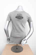 Licensed Product Womens Chance Winged Mineral Wash Grey Short Sleeve T-Shirt