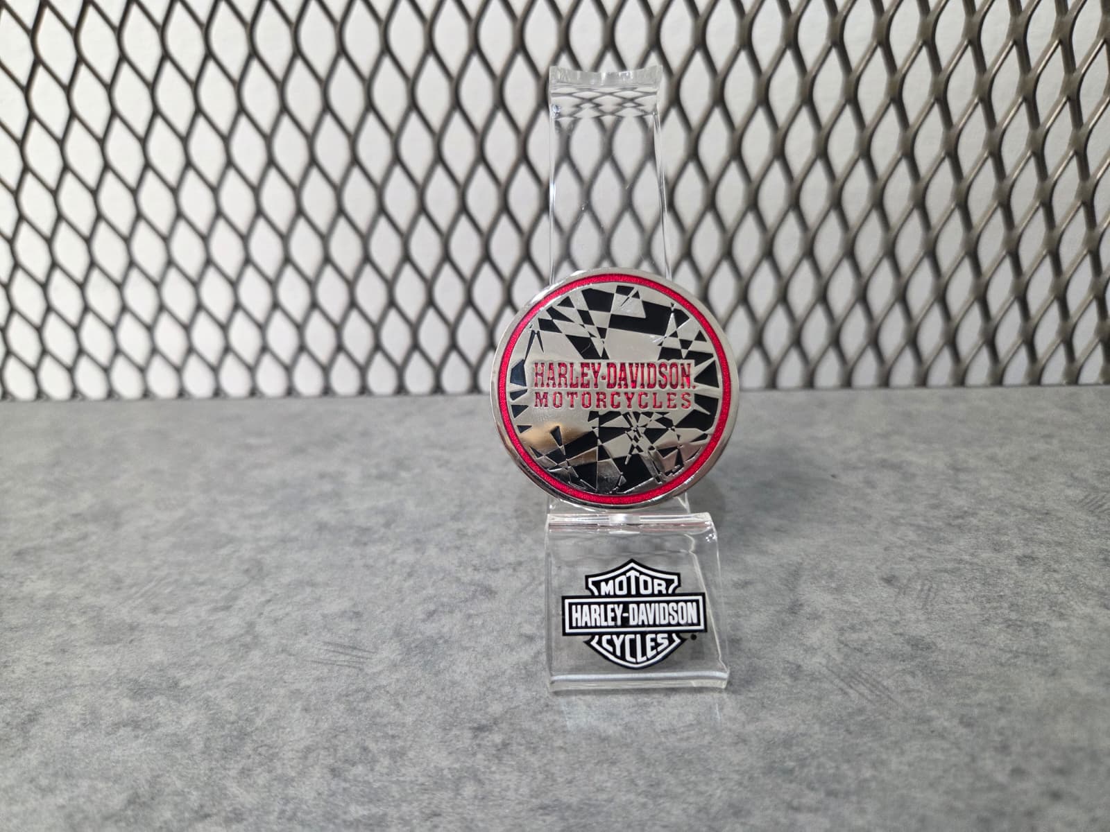 Licensed Product Red Emblem Challenge Coin