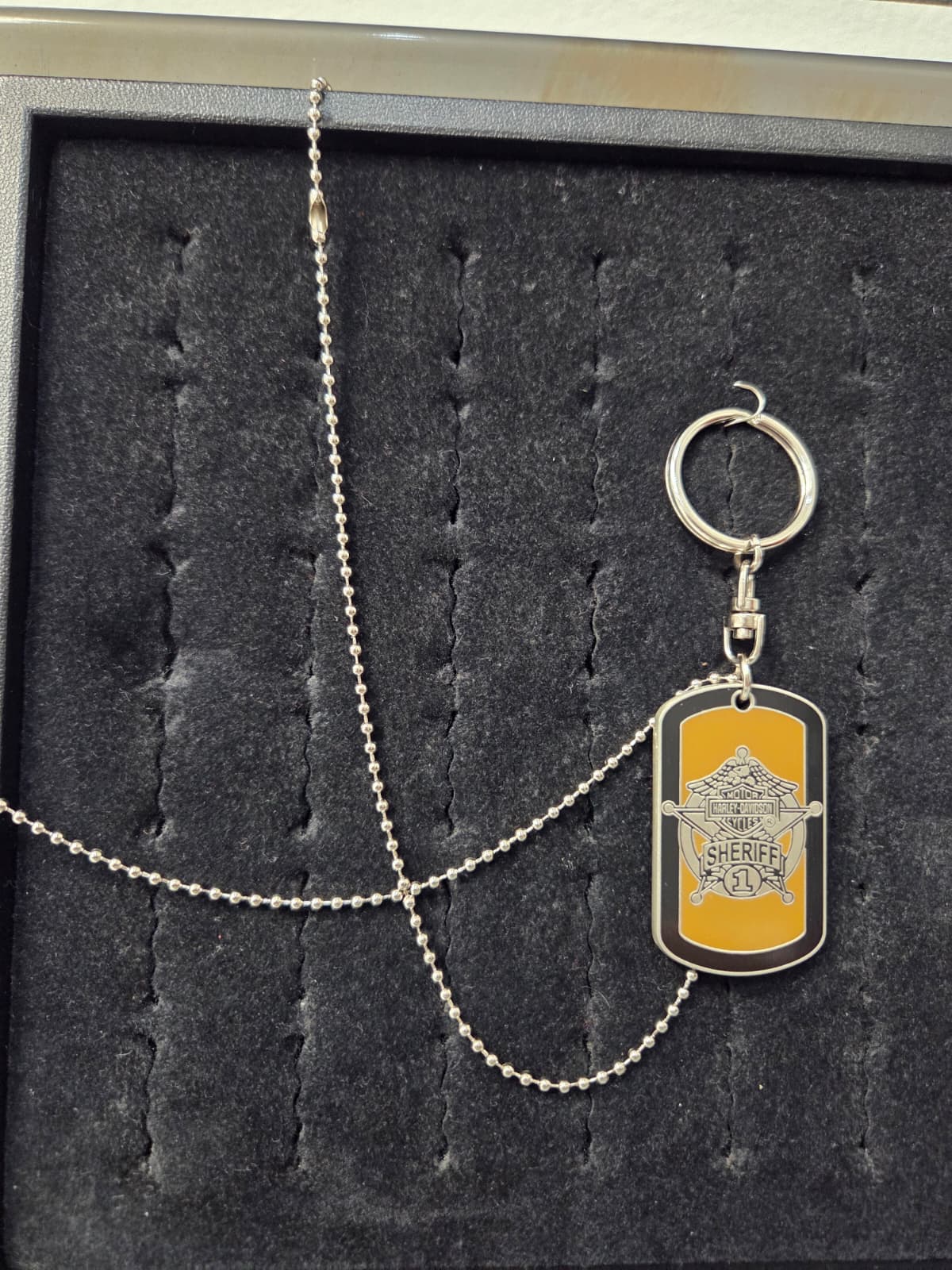 Licensed Product Sheriff "Honor, Duty, Courage, Integrity" 2" Dog Tag