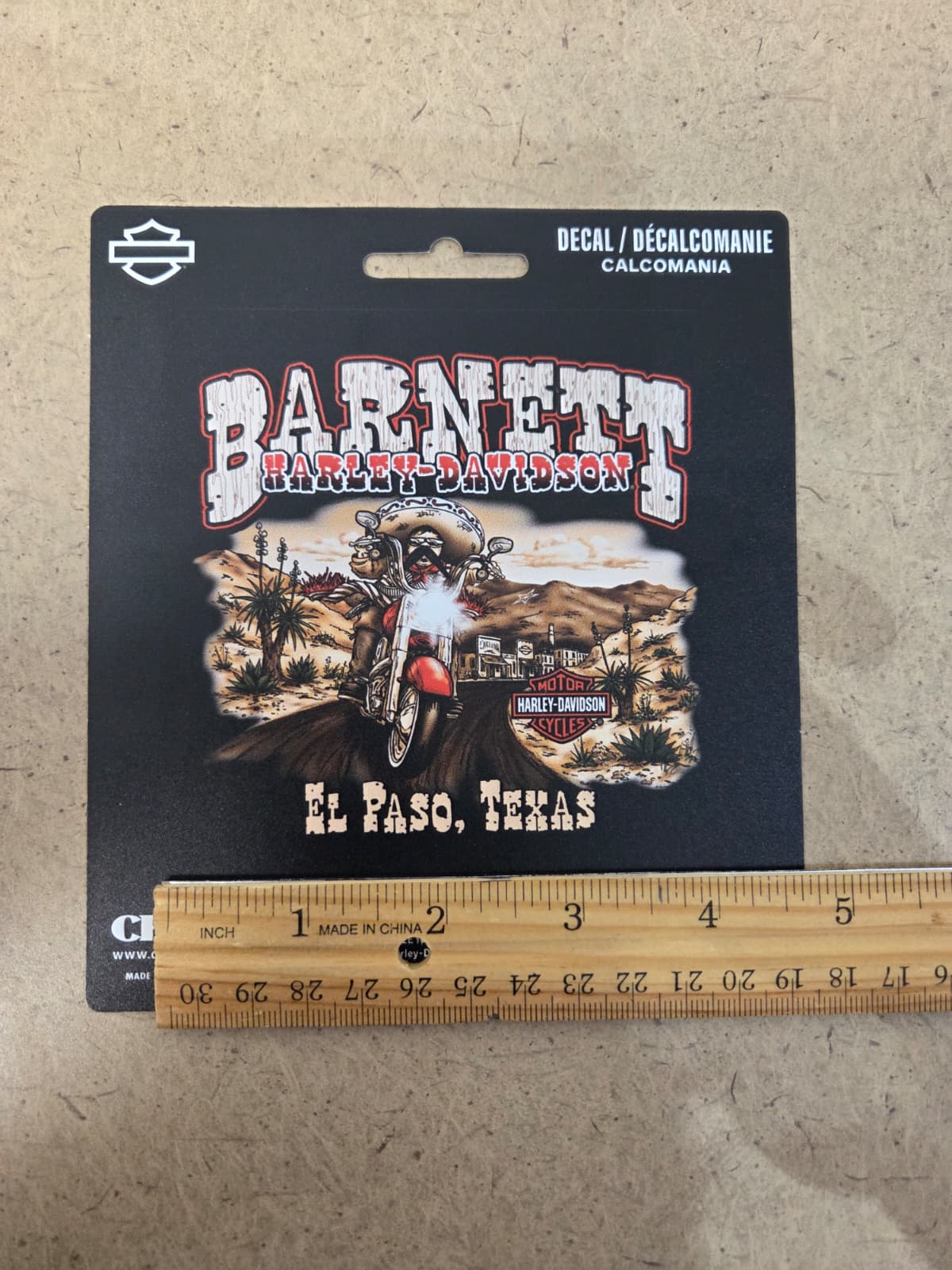 Licensed Product Mexican Bandit Custom Decal