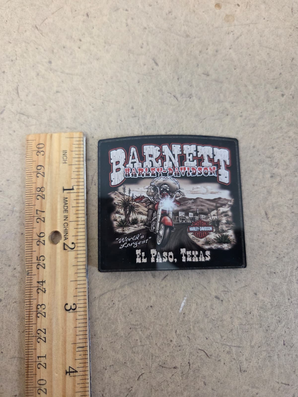 Licensed Product Mexican Bandit Custom Acrylic Magnet