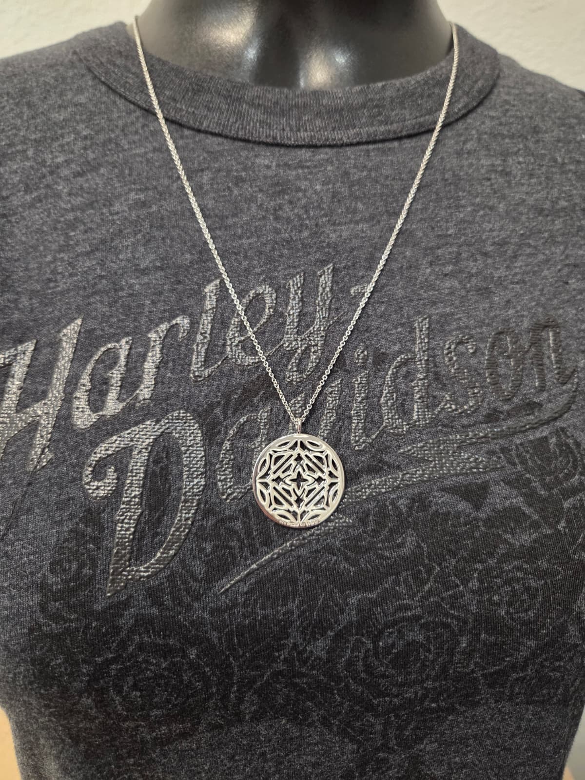 Licensed Product Womens Medallion Necklace