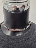 Licensed Product Womens Stainless Steel Mariner Chain Bar Necklace - Adjustable