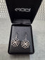 Licensed Product Womens Sterling Silver Iron Gate Drop Earrings