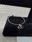 Licensed Product Womens Stainless Steel Wedding Ring Charm Bangle Bracelet - Adjustable