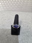 Licensed Product Mens Stainless Steel Small Blue Celtic Enamel Signet Ring