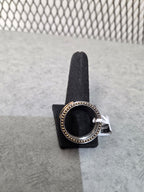 Licensed Product Mens Stainless Steel Gold Tone Vintage Band Ring