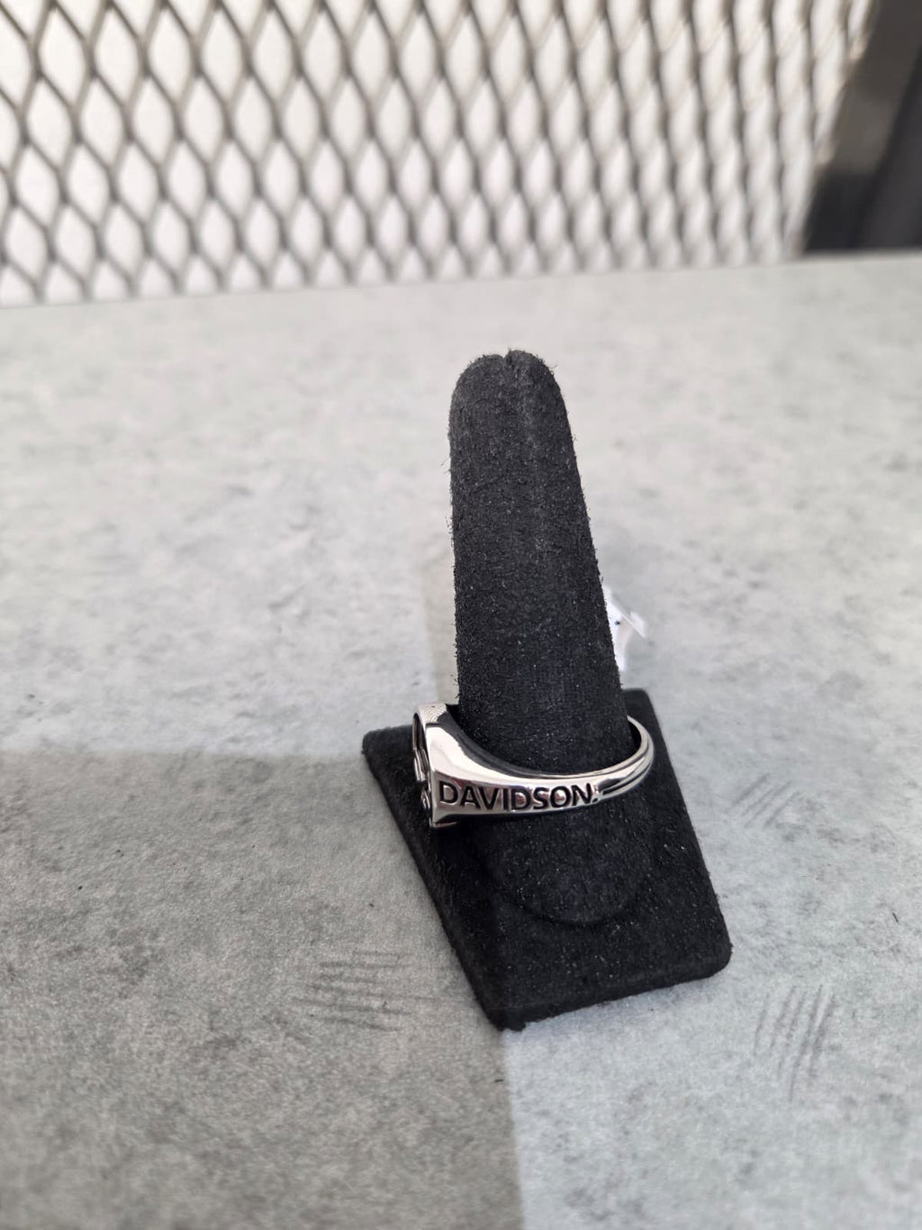 Licensed Product Mens Sterling Silver Small Onyx Willie G Skull Ring