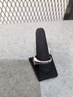 Licensed Product Mens Sterling Silver Small Onyx Willie G Skull Ring