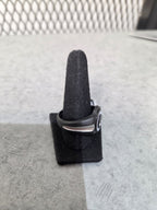 Licensed Product Mens Stainless Steel Black Axel Willie G Skull Ring