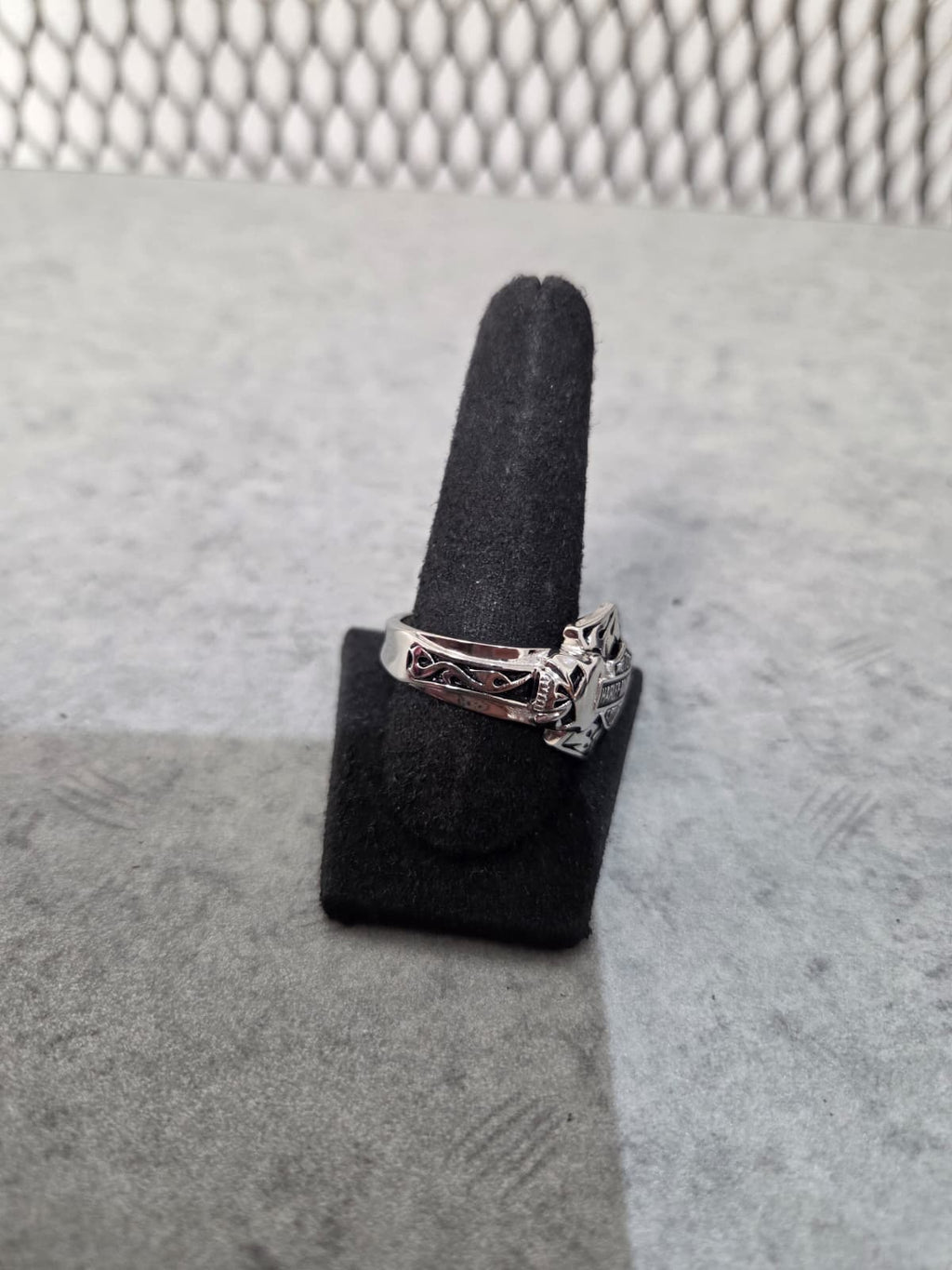 Licensed Product Mens Steel with Double Willie G Skulls Ring