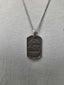 Licensed Product Filigree Shield Heavy Duty 2" Dog Tag