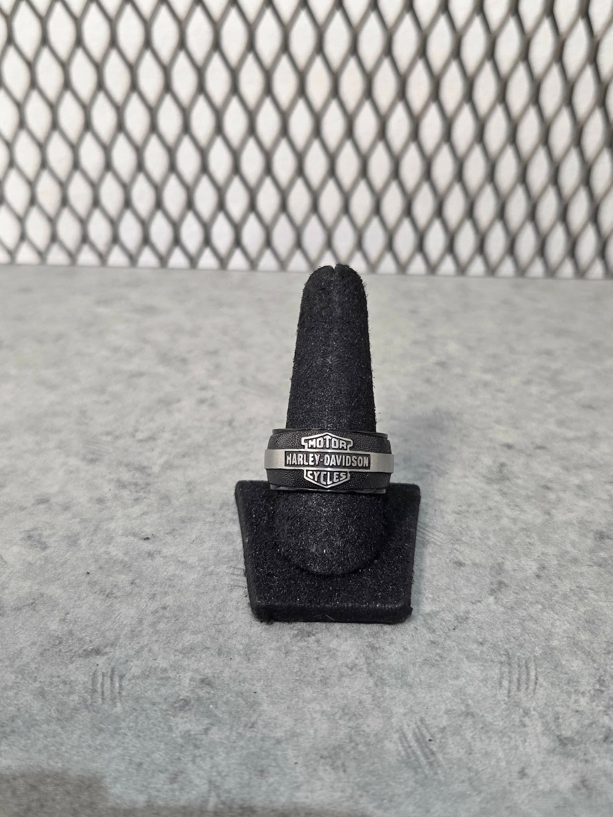 Licensed Product Mens Stainless Steel Curved Off-Road Ring Main image