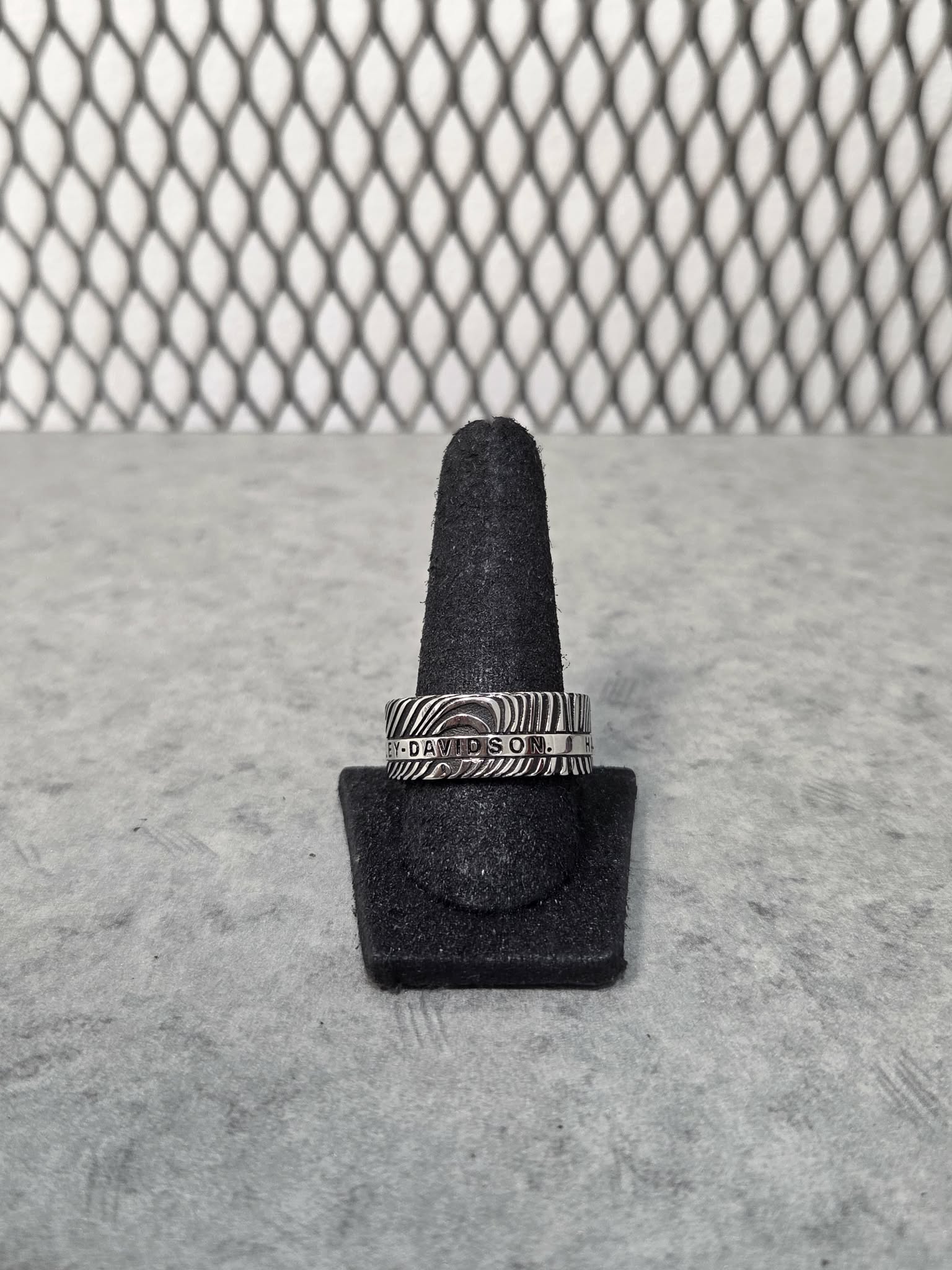 Licensed Product Mens Stainless Steel Driftwood Name Band Ring