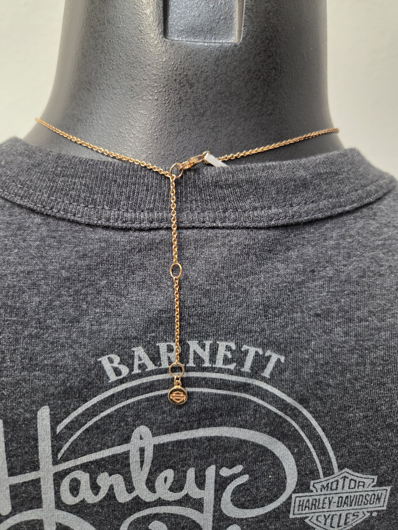 Licensed Product  Womens .925 Sterling Silver Insignia Gold Plated Necklace – Adjustable