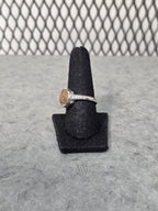 Licensed Product Womens Oval Copper Drusy Ring
