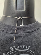 Licensed Product Womens Sterling Silver Iron Gate Necklace – Adjustable