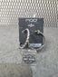 Licensed Product Womens Stainless Steel Large Rope Hoop Earrings