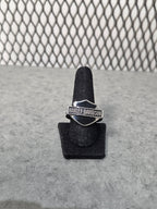 Licensed Product Mens Stainless Steel Large Black Celtic Enamel Signet Ring