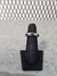 Licensed Product Womens Silver Skull & Three Stone Ring