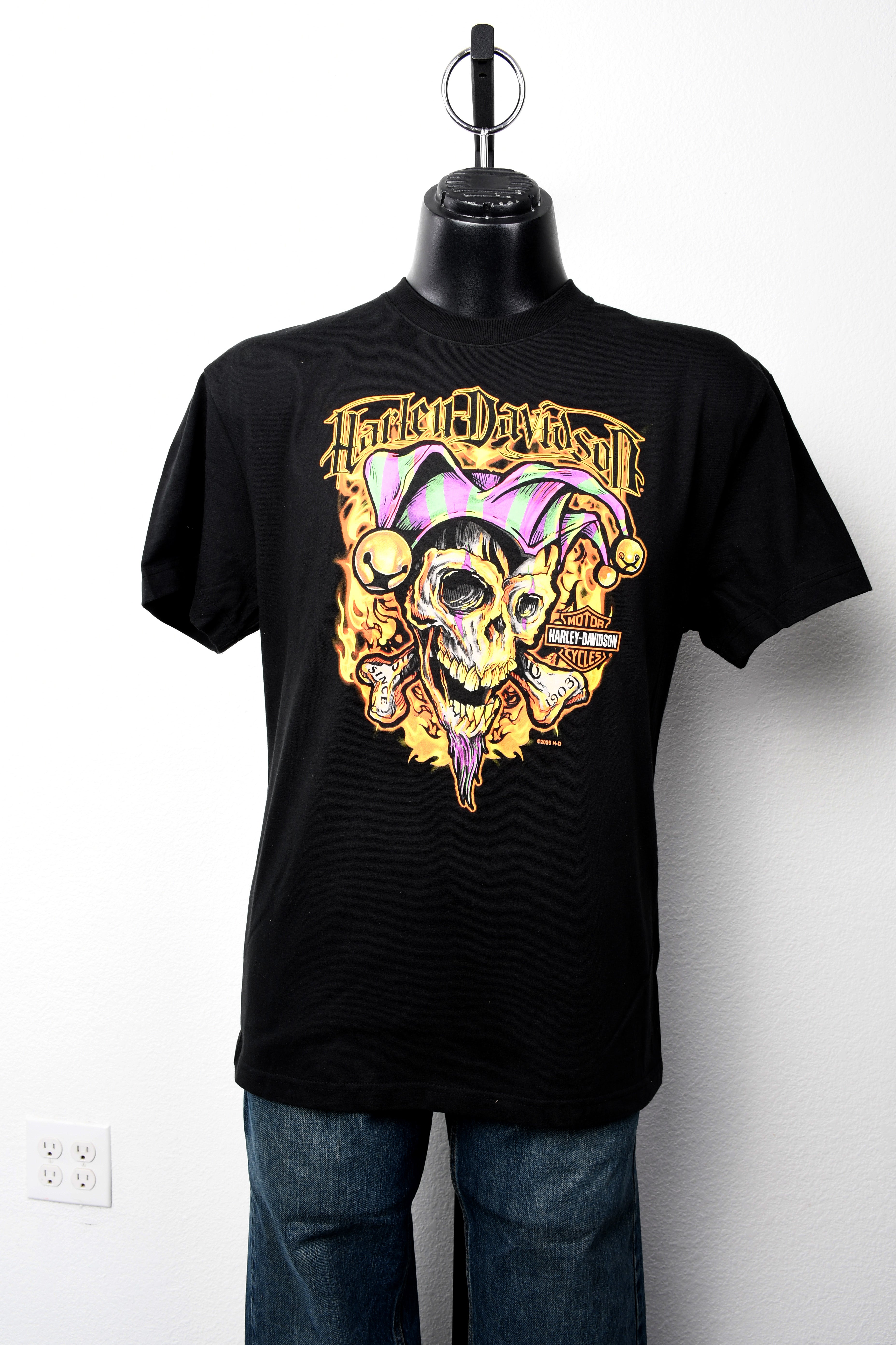 Licensed Product  PARTY JESTER MNS T BLACK